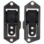 1 coppia HINGE Kackstand Connector Shabt per Microsoft Surface Pro 5 / PRO 6 / PRO 7 (nero)