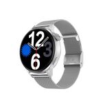 Orologio Smart Smart Screen a forma di orologio in acciaio da 1,36 pollici (argento)