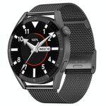 DT3 MAX 1,36 pollice in acciaio orologio a forma di orologio a colori Smart Watch (nero)