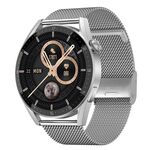 DT3 MAX 1,36 pollice in acciaio orologio a forma di cinturino in acciaio Smart Watch (Argento)