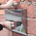 Strumenti per la pittura a muro in acciaio inox Q02P