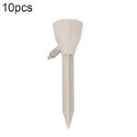 15 PCS Impianto in vaso per uso domestico Irrigazione regolabile regolabile dispositivo di irrigazione regolabile (BEIGE bianco)