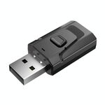 T7 4 in 1 Bluetooth 5.0 Adattatore audio per ricezione trasmissione USB