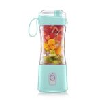 Tazza di succo di frutta elettrica a 6 lama (blu)