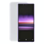 Cassa del telefono TPU per Sony Xperia XZ4 (pudding trasparente bianco)