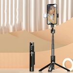 Treppiede del telefono cellulare Treppiede Bluetooth Telecomando Live Selfie Stick, Specifica: P96D Singola luce