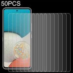 50 pz 0.26mm Film in vetro temperato 9h 2.5D per Samsung Galaxy A53 5G