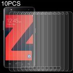 10 pz 0.26mm 9h 2,5D film in vetro temperato per Samsung Z4