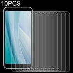Pellicola in vetro temperato da 10 pezzi da 0,26 mm 9h 2.5D per Sharp Aquos Sense 3