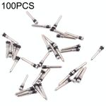 100 pezzi Viti da porta di ricarica per iPhone 13 Pro (argento)