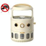 ZH278 PhotoCatalyst Mosquito Killer Lampada Inalazione Scossa elettrica Mosquito Lampada killer (colore crema)