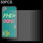 Film in vetro temperato da 50 pezzi 0.26mm 9h 2.5D per infinix hot 11s