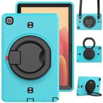 Per Samsung Galaxy Tab A7 10.4 2020 TPU + custodia tablet PC (azzurro)