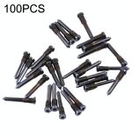 100 pezzi Viti da porta di ricarica per iPhone 13 Pro Max (nero)