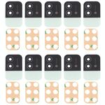 Per OPPO Realme Narzo 50i RMX3235 10 pezzi Obiettivo fotocamera posteriore (verde)