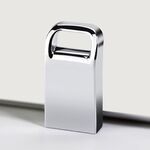 Suffk6 Car Music Metal USB Flash Drives, Capacità: 4 GB (Bianco)