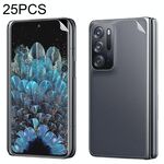 25 PCS Full Screen Protector Pellicola idrogel antideflagrante per OPPO Find N / Find N2 (Pellicola anteriore posteriore)
