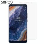 50 pezzi 0.26mm 9h 2.5D film in vetro temperato per Nokia 9 PureView