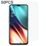 Film di vetro temperato da 50 pezzi 0.26mm 9h 2.5D per OPPO K5