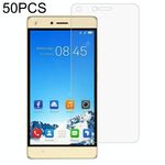50 PCS 0.26mm Film in vetro temperato 9h 2.5D per Tecno W5 Lite