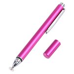 Penna stilo capacitivo del dischi in silicone universale (rose rossa)