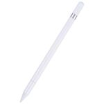 PT360 2 in 1 Penna stilo del disco del disco del silicone universale con funzione comune della penna di scrittura (bianco)