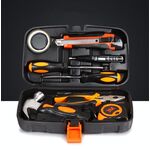 Set di combinazione di attrezzi a mano hardware domestico 9 in 1