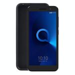 Cassa del telefono TPU per Alcatel 1 (pudding nera)