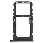 Vassoio della scheda SIM + vassoio della scheda SIM / vassoio di scheda micro SD per ZTE BLADE V10 VITA (nero)