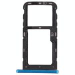 Vassoio della scheda SIM + vassoio della scheda SIM / vassoio di schede Micro SD per ZTE BLADE V10 VITA (blu)