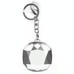 Custodia protettiva per auricolari del modello del diamante del PC per i germogli della galassia del Samsung Germoni Live / Boccioli 2 / BUDS PRO (argento dell'elettroplate)