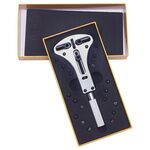 Tre-Prong Watch Opener Watch Tool Tool, Stile: 55 Tripot con scatola