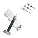 3 PCS Metal Regolabile in altezza Guarda la fascia per pin Link Remover (Argento)