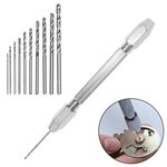 2 set in acciaio doppio in acciaio Pick + 10 Punti di alluminio SLLOY SLLOY Drill Punch Punch