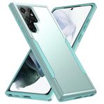Per Samsung Galaxy S22 Ultra 5G Pioneer Armor Heavy Duty PC + Cassa del telefono TPU (verde)