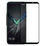 Lente in vetro esterno dello schermo anteriore con adesivo otticamente trasparente OCA per Xiaomi Black Shark 2