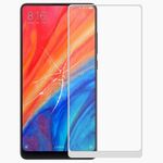 Obiettivo in vetro esterno a schermo anteriore con Adesivo ottico OCA per Xiaomi Mix 2S (bianco)