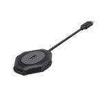 2 PCS PD PD Fast Charging Docking Docking Station, numero di interfacce: T1303 Type-C a PD3.0 + 1xusb3.0 + 3xusb2.0