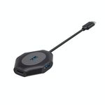 2 PCS PD PD Fast Charging Docking Docking Station, numero di interfacce: T1301C USBC a USB5V + 1XUSB3.0 + 3XUSB2.0