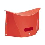 Sgabello di plastica pieghevole leggero da viaggio all'aperto (rosso)