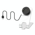 Per Garmin Venu 2 Base di ricarica in metallo magnetico girevole (argento)
