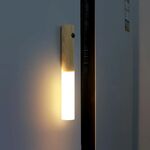 Home Intelligent Corridoio umano a induzione del corpo LED luce notturna (colore bianco di legno di cera)