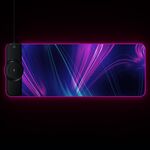 K9186 PAD MULTIFUNZIONALE RGB LUCING TOUSING PAD con caricabatterie wireless (colorato)
