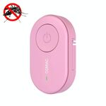 TS-07-08 Bambini ad ultrasuoni portatili all'aperto per bambini con fibbia repellente per zanzare (rosa)