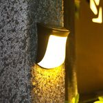 Parete solare della bambola della bambola del giardino all'aperto della decorazione del recinto della decorazione impermeabile (luce calda)
