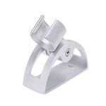 Staffa per base doccia in alluminio (sedile curvo)
