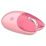 M3 3 Tasti Cute Laptop Laptop Wireless Mouse wireless, Specifiche: versione wireless Bluetooth (rosa)