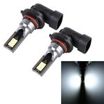 2 PCS 9006 DC12V-24V / 12W / 3000K / 800LM 12LEDS SMD-3030 Auto LED fendinebbia (luce bianca)