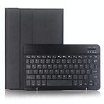 Custodia in pelle Bluetooth A08B Bluetooth con supporto e slot a penna TPU per Samsung Galaxy Tab A8 10.5 2021 SM-X205 / SM-X200 (nero)
