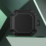 Per Samsung Galaxy Buds2 / Pro / Live Mecha Hardware Hardware Custodia protettiva per auricolari con gancio (nero)